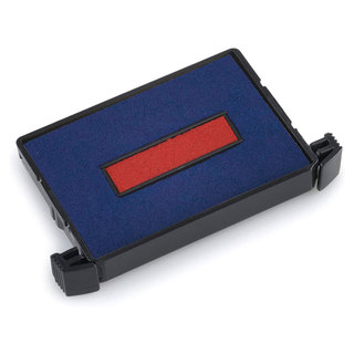 Ersatzstempelkissen 6/4750/2 fr Trodat Printy 4750 - rot/blau  
